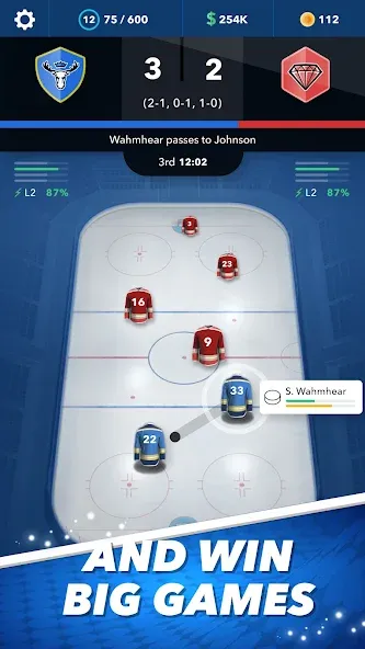 World Hockey Manager 24 (Ворлд Хоккей Менеджер 2023)  [МОД Бесконечные монеты] Screenshot 3