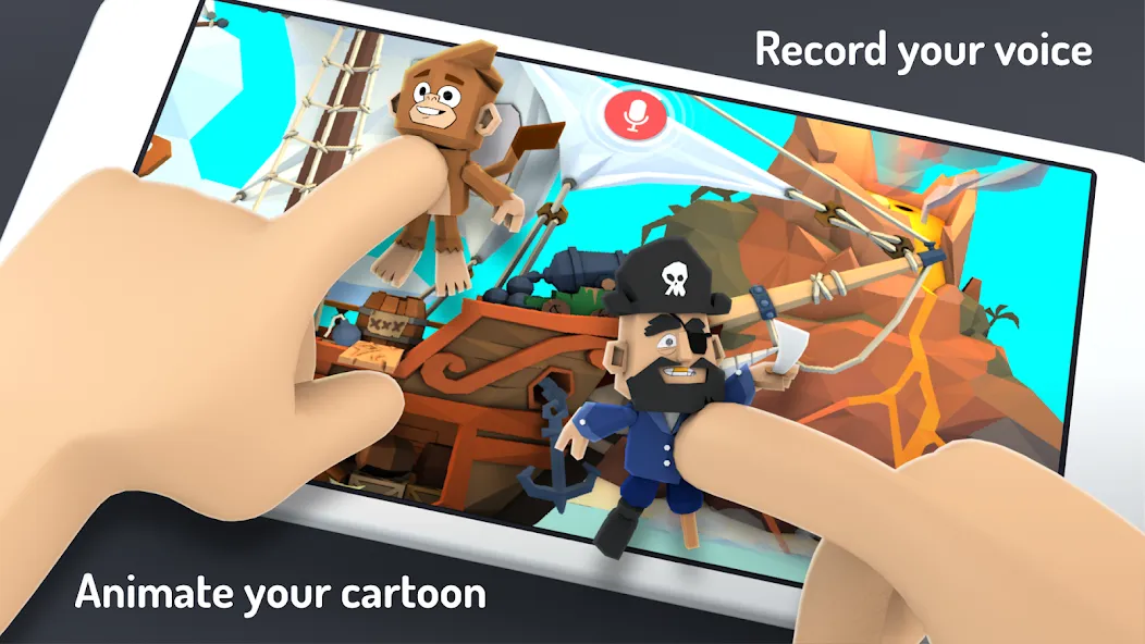 Toontastic 3D (Тунтастик 3D)  [МОД Menu] Screenshot 1