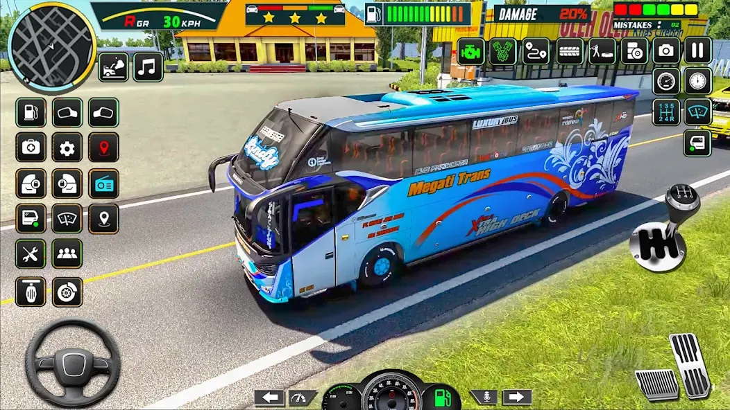 Public Coach Bus Driving Game (Паблик Коуч Бас Драйвинг Гейм)  [МОД Много денег] Screenshot 4