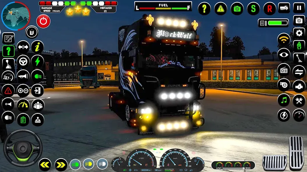 Truck Driving Euro Truck Game  [МОД Unlimited Money] Screenshot 1