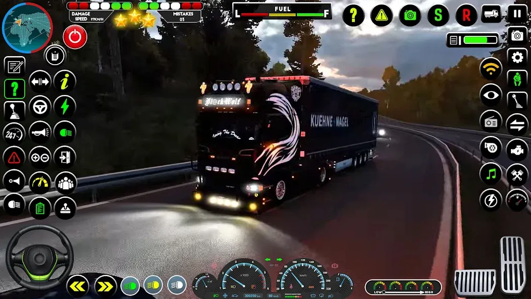 Truck Driving Euro Truck Game  [МОД Unlimited Money] Screenshot 2