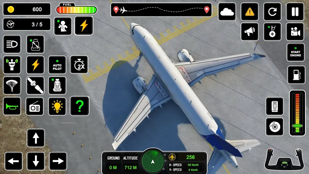 Pilot Simulator: Airplane Game  [МОД Unlimited Money] Screenshot 4