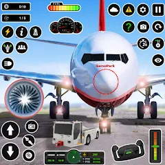 Взломанная Pilot Simulator: Airplane Game  [МОД Unlimited Money] - последняя версия apk на Андроид