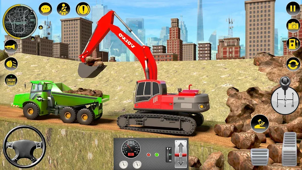 Builder City Construction Game (ткман Городское Строительство)  [МОД Mega Pack] Screenshot 4