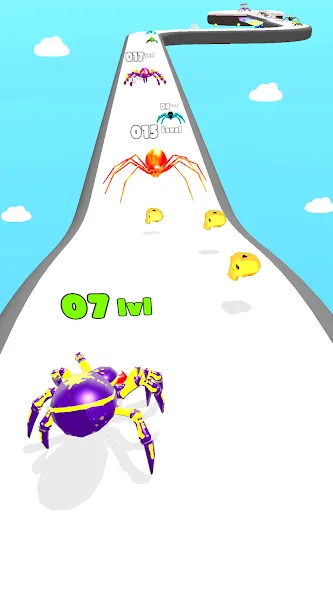 Insect Run - Spider Evolution (Инсект Эволюшн Ран)  [МОД Unlocked] Screenshot 4