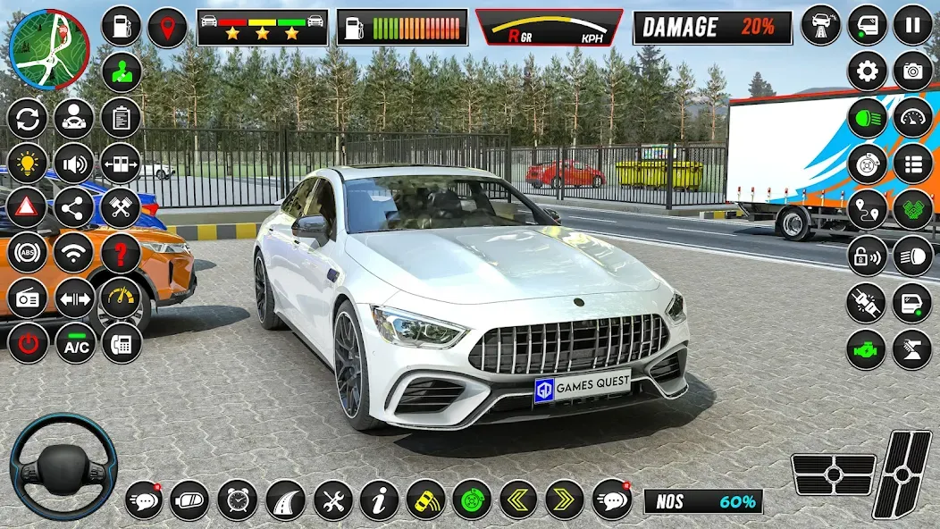 Driving School - Car Games 3D  [МОД Бесконечные монеты] Screenshot 5