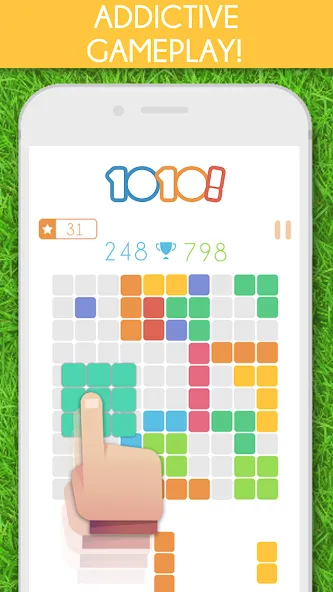 1010! Block Puzzle Game  [МОД Меню] Screenshot 1