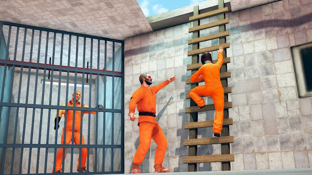 Prison Escape- Jail Break Game (Побег из тюрьмы 3D)  [МОД Бесконечные монеты] Screenshot 5