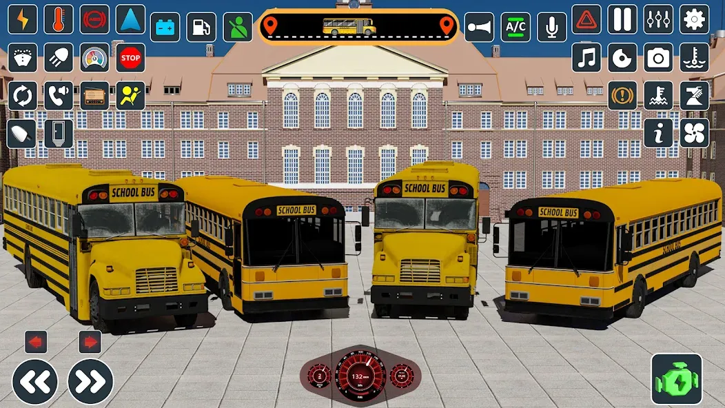 School Bus 3d : City Bus Games (Школьный автобус симулятор игры на автобусе)  [МОД Бесконечные монеты] Screenshot 1