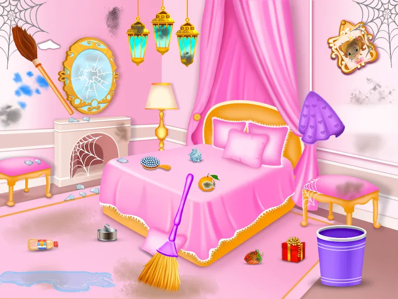 Princess house cleaning advent  [МОД Unlocked] Screenshot 4