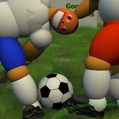 Взлом Goofball Goals Soccer Game 3D (Гуфбол Голз Соккер Гейм 3Д)  [МОД Unlocked] - стабильная версия apk на Андроид