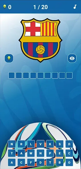 Soccer Clubs Logo Quiz  [МОД Меню] Screenshot 1