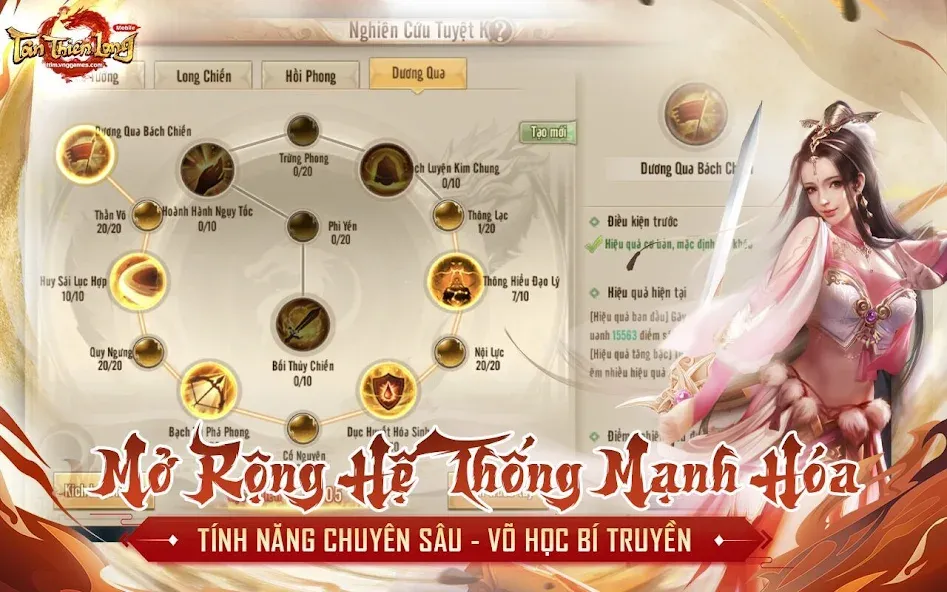 Tân Thiên Long Mobile  [МОД Много монет] Screenshot 5