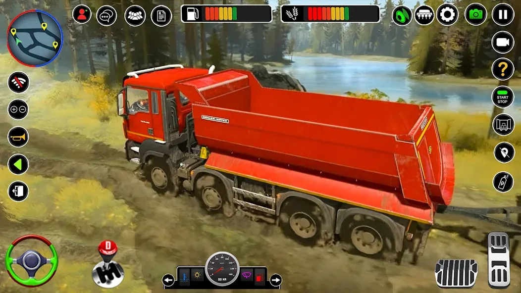 Offroad Mud Truck Simulator 3D  [МОД Много монет] Screenshot 4