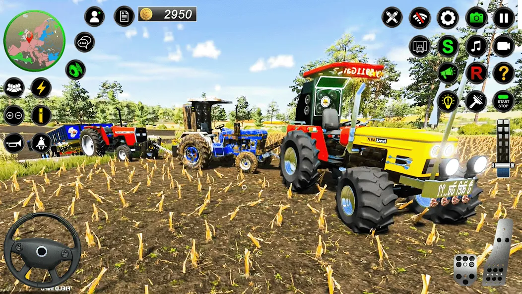 Real Farmer Tractor Drive Game (Фармер Трактор 3Д Фермерские Игры)  [МОД Меню] Screenshot 4