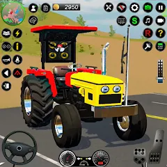 Скачать взломанную Real Farmer Tractor Drive Game (Фармер Трактор 3Д Фермерские Игры)  [МОД Меню] - стабильная версия apk на Андроид