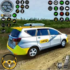 Скачать взлом City Taxi Games Taxi Simulator (Русские такси игры на автомобилях)  [МОД Меню] - стабильная версия apk на Андроид