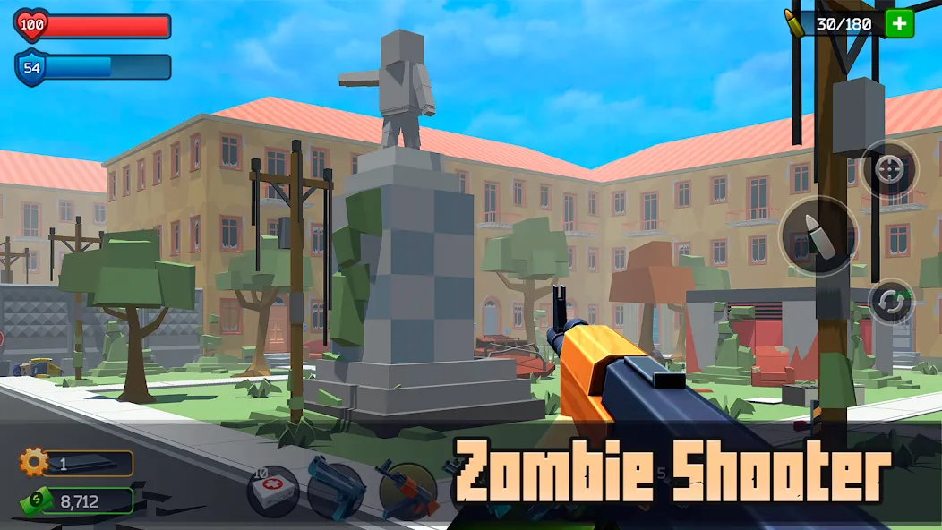 Pixel Combat: Zombies Strike (Пиксельный бой)  [МОД Много монет] Screenshot 5