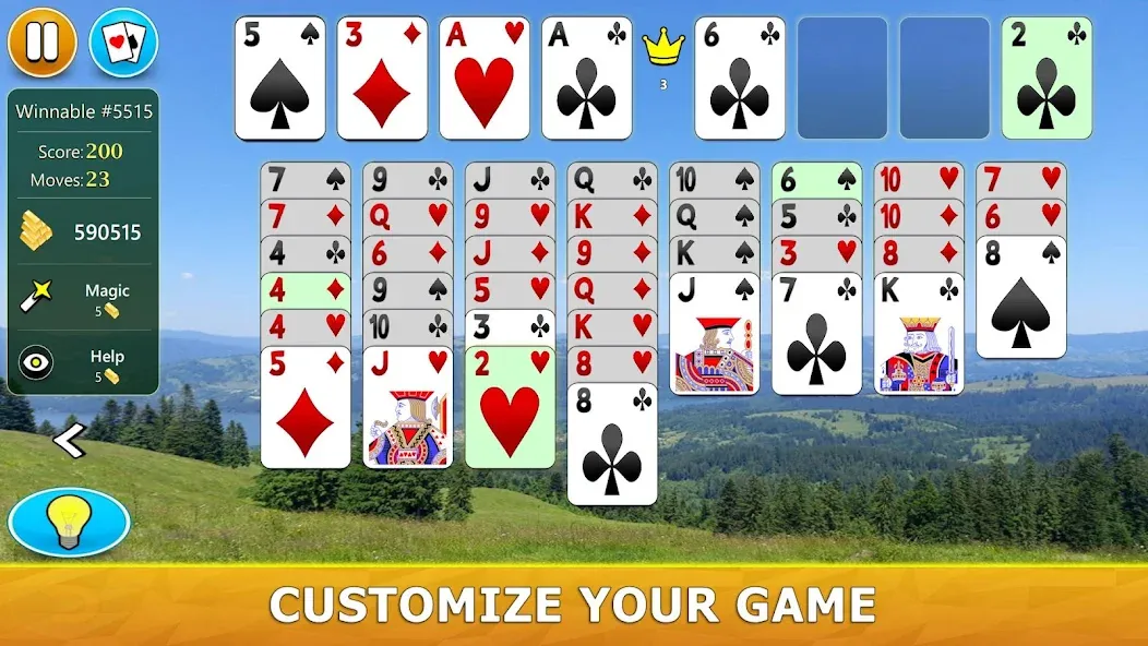 FreeCell Solitaire - Card Game  [МОД Все открыто] Screenshot 4