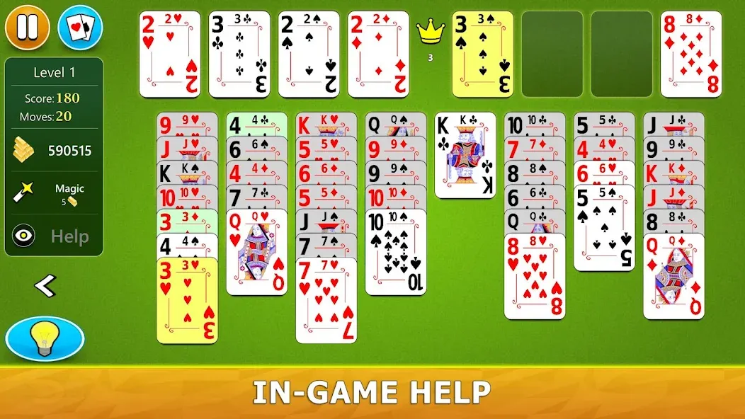 FreeCell Solitaire - Card Game  [МОД Все открыто] Screenshot 5