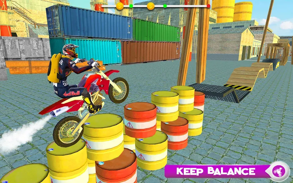 Motor Bike Stunt Racing Games (Мотор Байк Стант Гонки Игры)  [МОД Menu] Screenshot 4