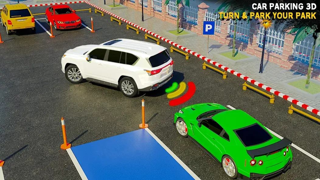 Car Parking 3D - Car Games 3D (Парковка Игра)  [МОД Mega Pack] Screenshot 2