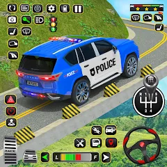 Скачать взлом Police Car Driving School Game (Полицейская школа вождения автомобилей)  [МОД Много денег] - последняя версия apk на Андроид