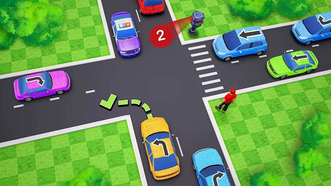 Traffic Jam - Car Escape Games (Паркинг Джем 3D)  [МОД Все открыто] Screenshot 4