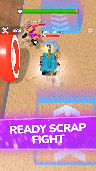 Scrap Robot Fighting (Скрап Робот Файтинг)  [МОД Unlocked] Screenshot 3