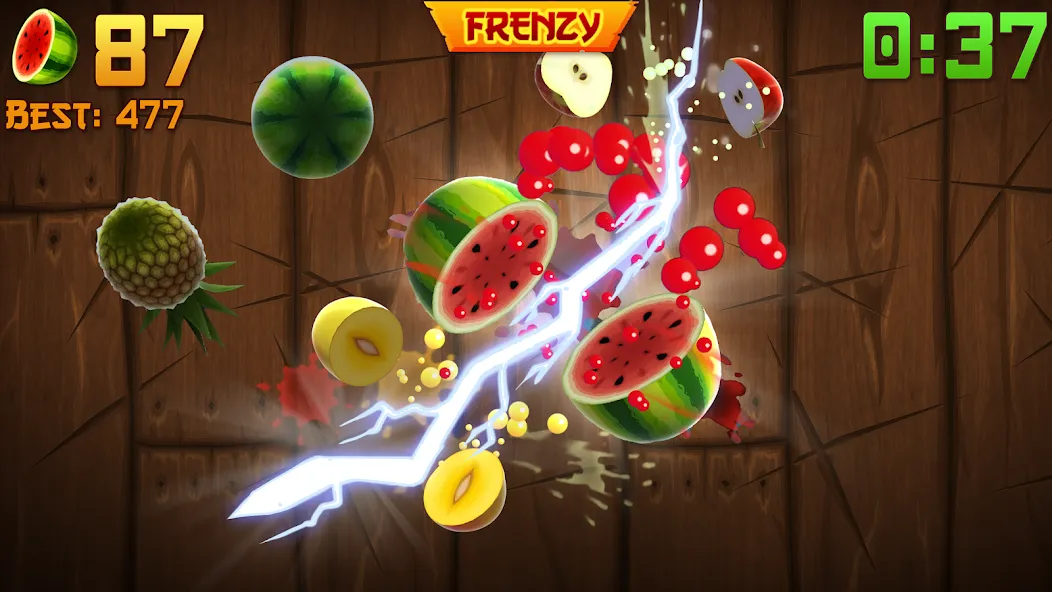 Fruit Ninja® (Фрут Ниндзя)  [МОД Много денег] Screenshot 1