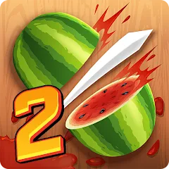 Взломанная Fruit Ninja 2 Fun Action Games (Фрут Ниндзя 2)  [МОД Unlimited Money] - полная версия apk на Андроид