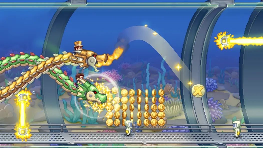 Jetpack Joyride (Джетпак Джойрайд)  [МОД Меню] Screenshot 1