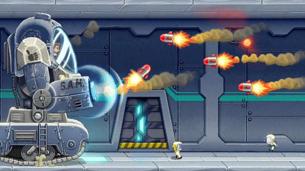 Jetpack Joyride (Джетпак Джойрайд)  [МОД Меню] Screenshot 4