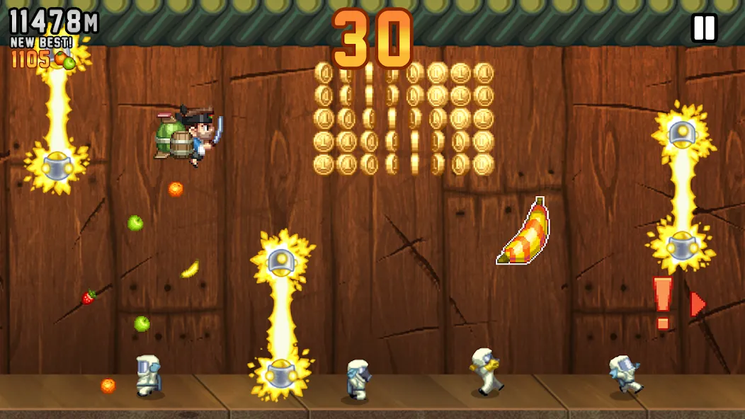 Jetpack Joyride (Джетпак Джойрайд)  [МОД Меню] Screenshot 5