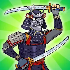 Взломанная Crazy Samurai (Крэйзи Самурай)  [МОД Все открыто] - последняя версия apk на Андроид