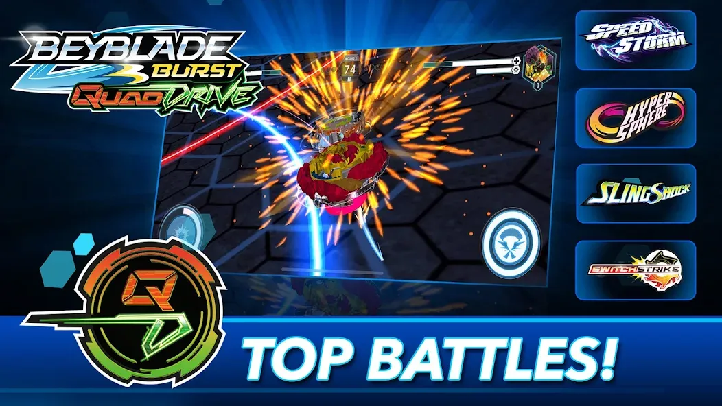 BEYBLADE BURST app (Бейблейд Брст приложение)  [МОД Много денег] Screenshot 1