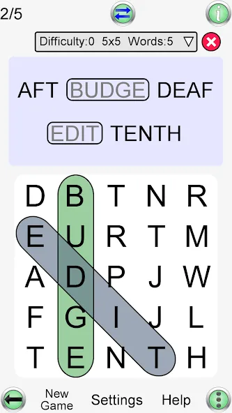 Word Search Ultimate  [МОД Бесконечные деньги] Screenshot 2