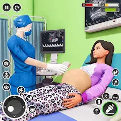 Взлом Pregnant Mom Simulator Games  [МОД Меню] - последняя версия apk на Андроид