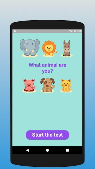 What animal are you? Test  [МОД Меню] Screenshot 1