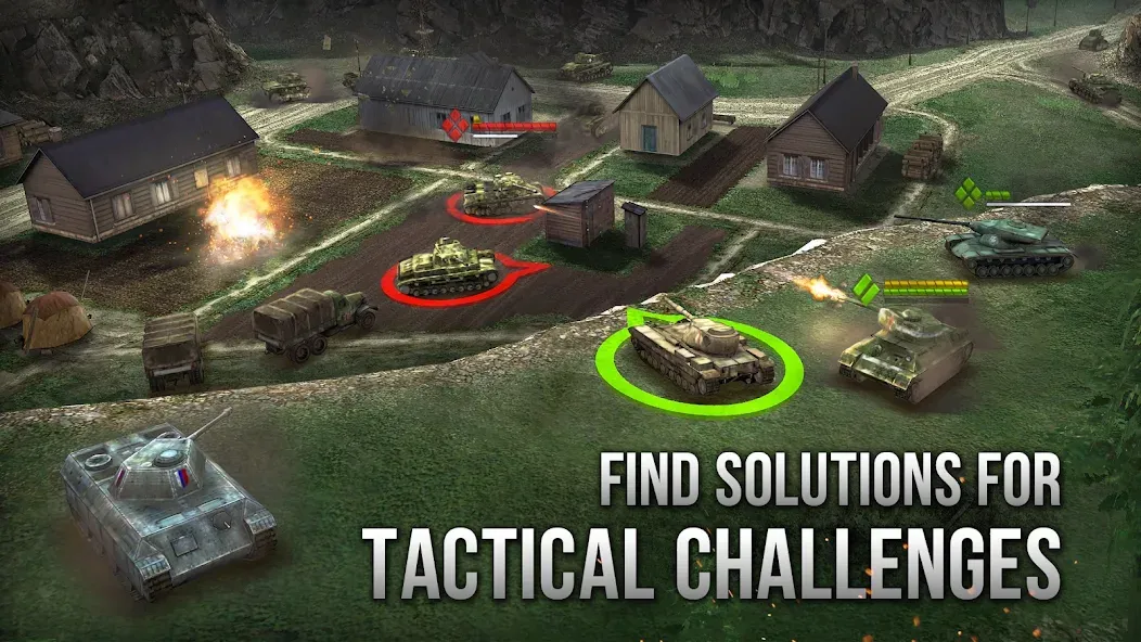 Armor Age: WW2 tank strategy (Армор Эйдж)  [МОД Бесконечные деньги] Screenshot 4