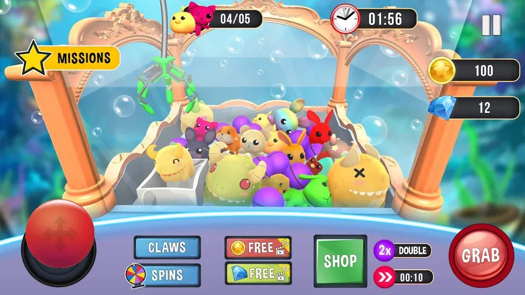 Claw Machine Games Crane Game (Клоу Машины Геймс Крейн Гейм)  [МОД Много денег] Screenshot 2