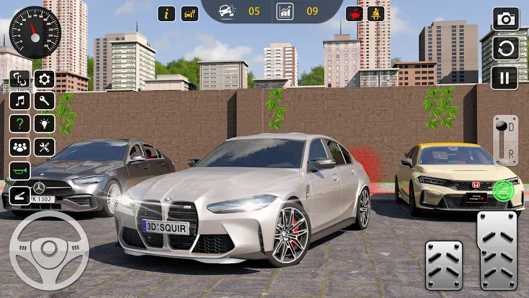 Super Car Parking 3d Games  [МОД Unlimited Money] Screenshot 3