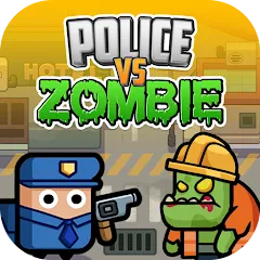 Скачать взломанную Police vs Zombie: Zombie City (Полиция против зомби)  [МОД Mega Pack] - последняя версия apk на Андроид