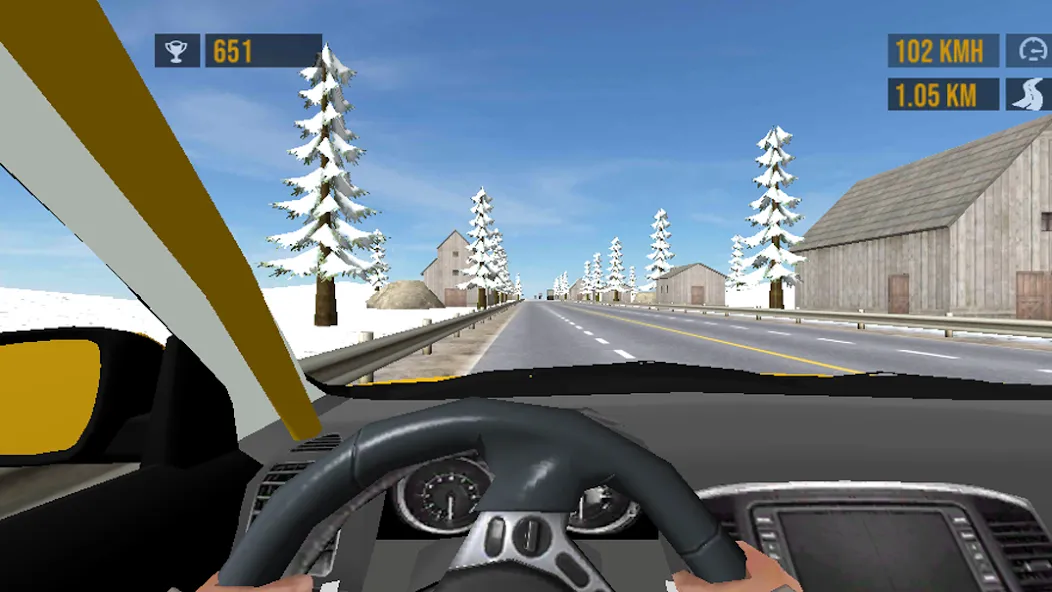 Highway Traffic Car Racer (Хайвей Трафик Кар Рейсер)  [МОД Бесконечные деньги] Screenshot 2