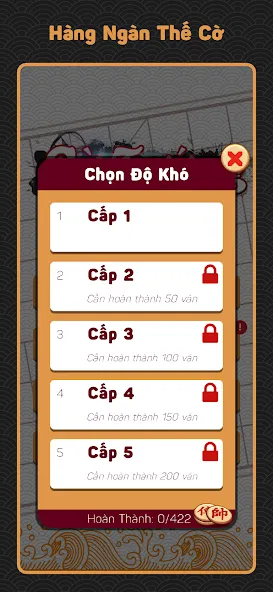 Cờ Thế Khó Nhất - Cờ Offline  [МОД Unlimited Money] Screenshot 2