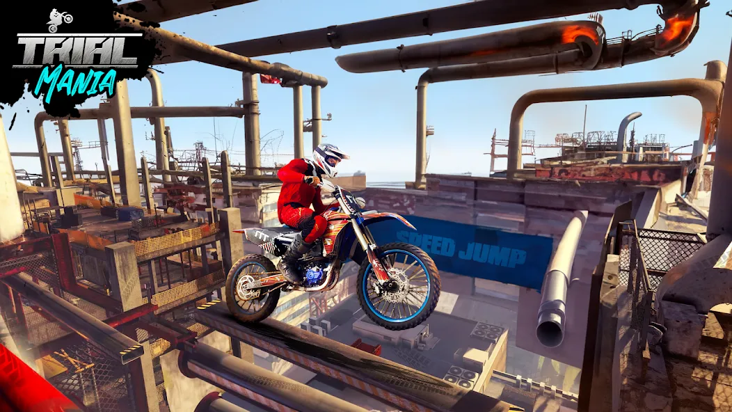 Trial Mania: Dirt Bike Games (Трайал Мания)  [МОД Mega Pack] Screenshot 4