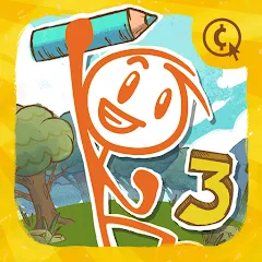 Скачать взломанную Draw a Stickman: EPIC 3 (Нарисуй палочного человечка)  [МОД Бесконечные монеты] - полная версия apk на Андроид