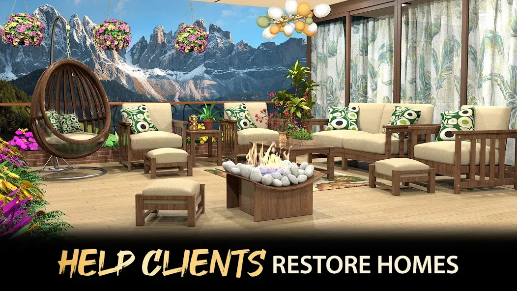 My Home Design: My House Games (Май Хоум Дизайн)  [МОД Mega Pack] Screenshot 4