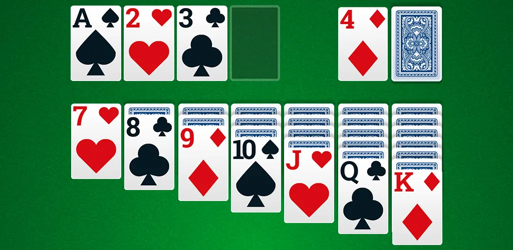 Classic Solitaire - Klondike (Солитер Клондайк Классик)  [МОД Бесконечные деньги] Screenshot 1