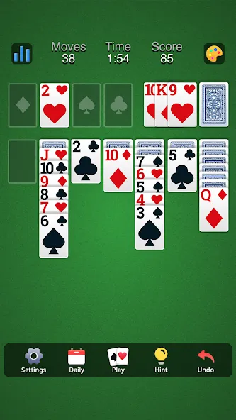 Classic Solitaire - Klondike (Солитер Клондайк Классик)  [МОД Бесконечные деньги] Screenshot 2